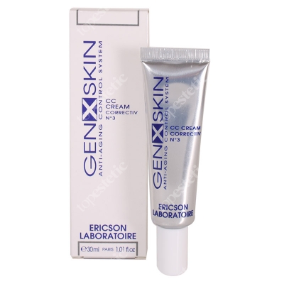 Ericson Laboratoire Genxskin CC Cream Correctiv No3 Krem korygujący (kolor beż z odcieniem różu) 30 ml