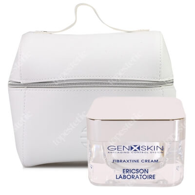 Ericson Laboratoire Genxskin Fibraxtine Cream + Kuferek Ericson Laboratoire ZESTAW Krem nawilżająco-odbudowujący 50 ml + Kuferek 1 szt