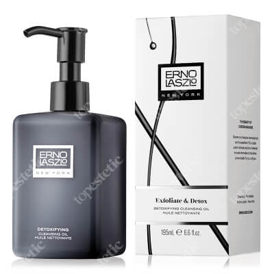 Erno Laszlo Detoxifying Cleansing Oil Olejek oczyszczający z węglem roślinnym i wodą morską 195 ml