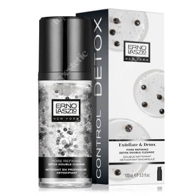 Erno Laszlo Pore Refining Detox Double Cleanse Żel podwójnie oczyszczający pory z jarmużem i węglem roślinnym 100 ml
