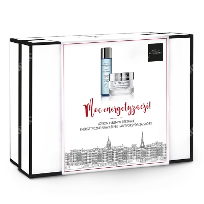 Esthederm Cellular Water Essence + Cellular Water Cream ZESTAW Nawilżający Lotion przeciwstarzeniowy 125 ml + Energetyzujący krem 50 ml