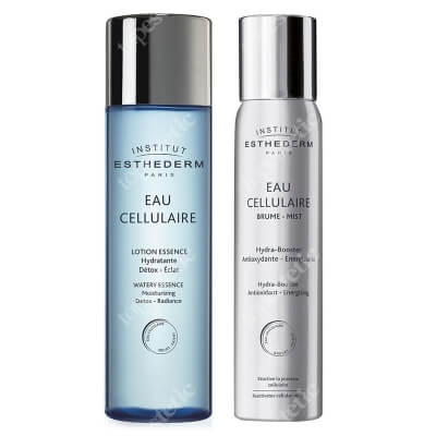 Esthederm Cellular Water Essence + Cellular Water Mist ZESTAW Lotion przeciwstarzeniowy 125 ml + Woda komórkowa w mgiełce 100 ml