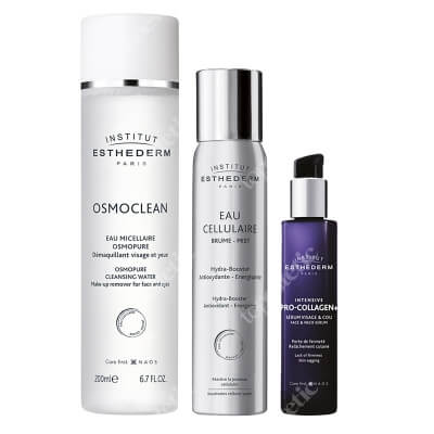 Esthederm Lifting and Hydration Set + Płyn micelarny GRATIS ZESTAW Woda komórkowa w mgiełce 100 ml + Serum liftingujące 30 ml + Płyn micelarny 200 ml