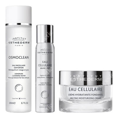 Esthederm Cellular Water Set ZESTAW Płyn micelarny 200 ml + Woda komórkowa 100 ml + Energetyzujący krem 50 ml