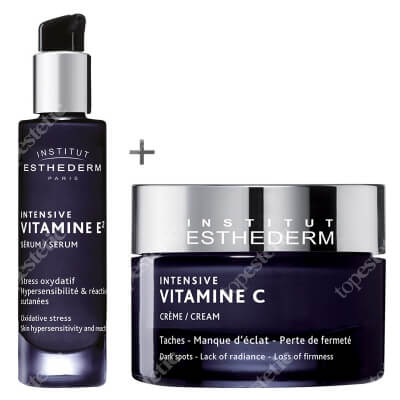 Esthederm Intensive Vitamine Set ZESTAW Serum z witaminą E2, 30 ml + Krem z witaminą C 50 ml