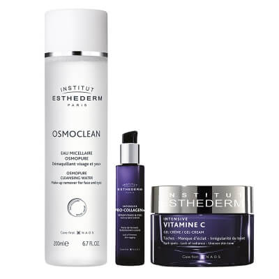 Esthederm PRO COLLAGEN+ + Vitamine C + Płyn micelarny GRATIS ZESTAW Serum 30 ml + Żel-krem 50 ml + Płyn micelarny 200 ml