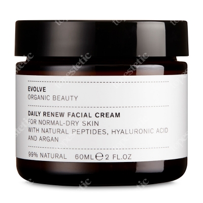 Evolve Organic Daily Renew Facial Cream Regenerujący krem do twarzy na dzień 60 ml