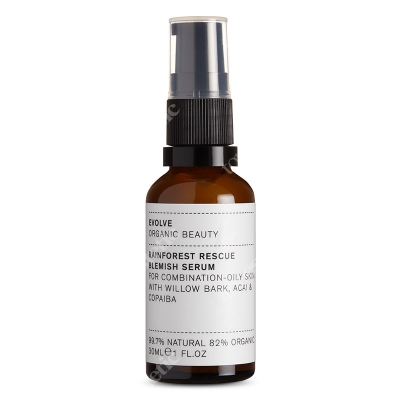 Evolve Organic Rainforest Rescue Blemish Serum Tropikalne serum do skóry problematycznej 30 ml