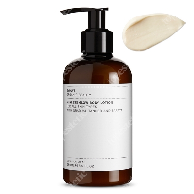 Evolve Organic Sunless Glow Body Lotion Balsam do ciała 250 ml