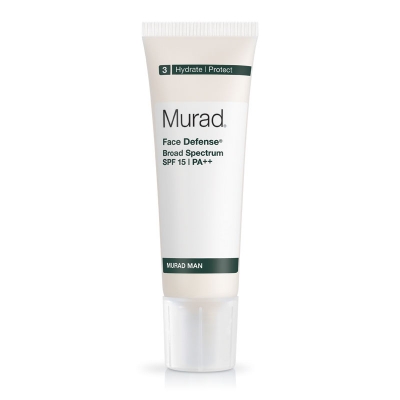 Murad Face Defense SPF 15 PA ++ Krem do twarzy dla mężczyzn na dzień 50 ml