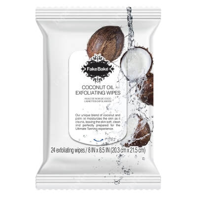 Fake Bake Coconut Exfoliating Wipes Chusteczki peelingujace 24 szt