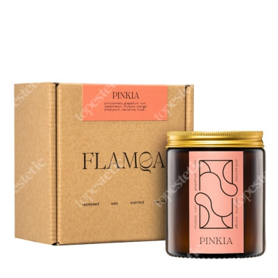 Flamqa Pinkia Candle Świeca zapachowa - Pinkia 180 ml