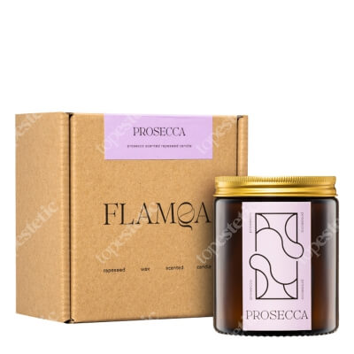 Flamqa Prosecca Candle Świeca zapachowa - Prosecca 180 ml