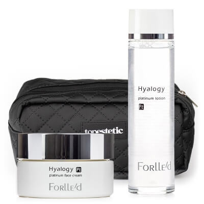 Forlled Hyalogy Platinum Set ZESTAW Serum 120 ml + Krem 50 g + Kosmetyczka 1 szt GRATIS
