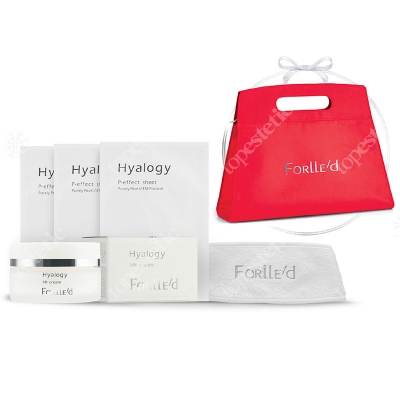 Forlled Lifting Set ZESTAW Liftingujący krem do twarzy 50 g + Maska odmładzająca na okolice oczu 3 szt. + Opaska na głowę 1 szt.