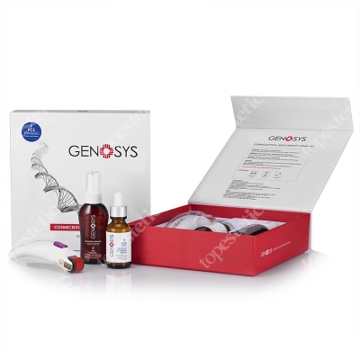 Genosys Mezoterapia domowa PCS ZESTAW do mezoterapii domowej z serum do skóry problematycznej i trądzikowej PCS (Roller , Mgiełka, Serum) 0,25 mm, 70 ml, 30 ml