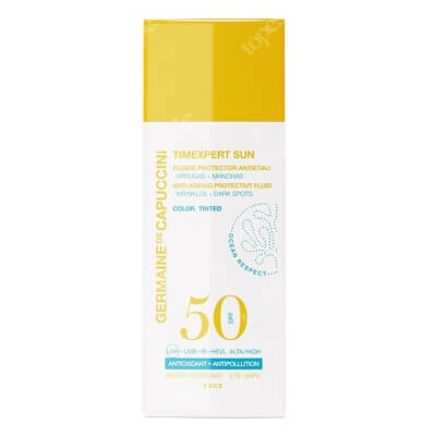 Germaine de Capuccini Anti - Ageing Protective Fluid SPF 50 Tinted Płyn ochronny przeciw starzeniu z pigmentem 50 ml