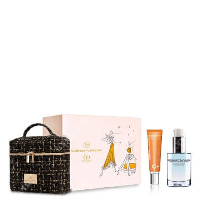Germaine de Capuccini Deep Moisturising Routine Radiance C+ ZESTAW Serum nawilżająco-wypełniające 30 ml + Rewitalizująca emulsja do twarzy 50 ml