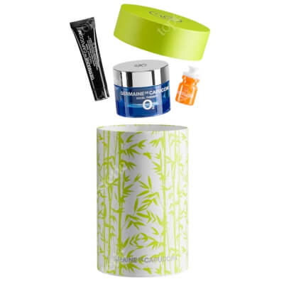 Germaine de Capuccini Feel The Beauty EXC O2 One ZESTAW Krem ochronny przed zanieczyszczeniami 50 ml + Serum 1 ml + Krem kontur oczu na noc 15 ml