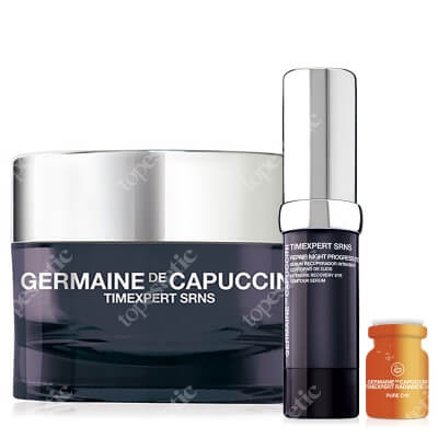 Germaine de Capuccini Feel The Beauty T SRNS One ZESTAW Krem regenerujący 50 ml + Krem kontur oczu na noc 15 ml + Serum 1 ml