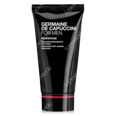 Germaine de Capuccini For Men Powerage Energetyzująca, przeciwstarzeniowa emulsja do twarzy dla mężczyzn 50 ml