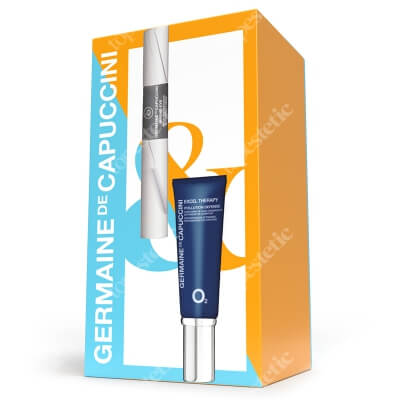 Germaine de Capuccini Idealne Spojrzenie ZESTAW Wzmacniające serum do rzęs i brwi 10 ml + Krem kontur oczu 15 ml