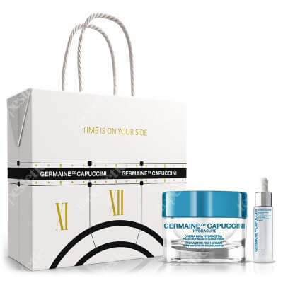 Germaine de Capuccini Moments Hydrac Very Dry Skin ZESTAW Serum z kwasem hialuronowym 15 ml + Krem nawilżający dla skóry suchej i bardzo suchej 50 ml