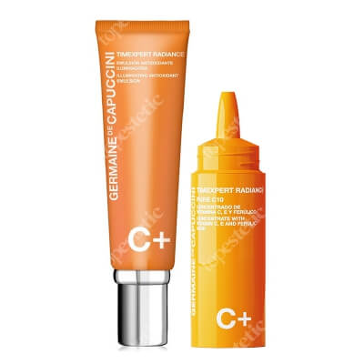 Germaine de Capuccini Radiance C+ Set ZESTAW Serum 15 ml + Rewitalizująca emulsja do twarzy 50 ml