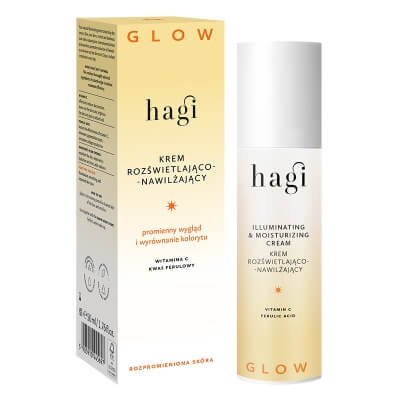 Hagi Illuminating and Moisturizing Cream Rozświetlająco-nawilżający krem na dzień 50 ml