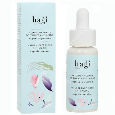 Hagi Naturalny Eliksir Do Twarzy Anti-Aging Magnolia i Algi 30 ml