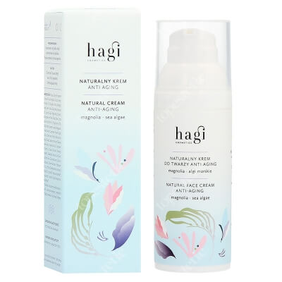 Hagi Naturalny Krem Do Twarzy Anti - Aging Magnolia i Algi 50 ml