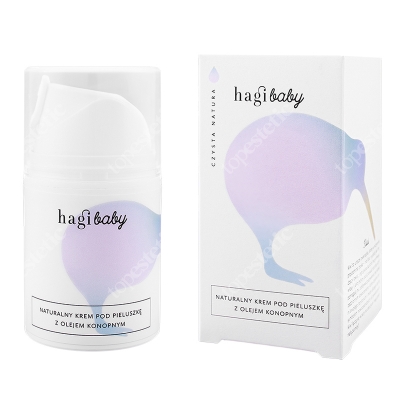 Hagi Naturalny Krem Krem pod pieluszkę z olejem konopnym 50 ml