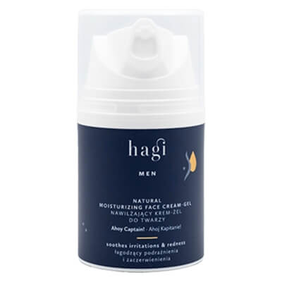 Hagi Nawilżający Krem-Żel do Twarzy Ahoj Kapitanie Krem-żel łagodzący podrażnienia i zaczerwienienia 50 ml