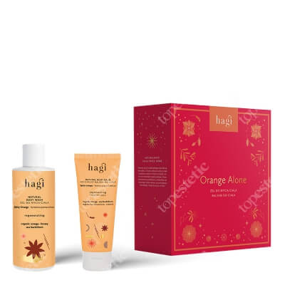 Hagi Orange Alone 1 ZESTAW Balsam regenerujący 75 ml + Regenerujący żel pod prysznic 150 ml