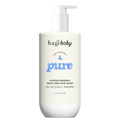Hagi Pure Hypoallergenic Body and Hair Wash Żel do mycia ciała i włosów 300 ml