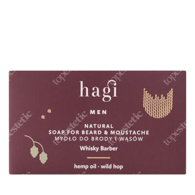 Hagi Whisky Barber Mydło Mydło do brody i wąsów 100 g