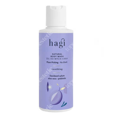 Hagi Żel do Mycia Ciała Na Śliwki Łagodzący żel pod prysznic 150 ml