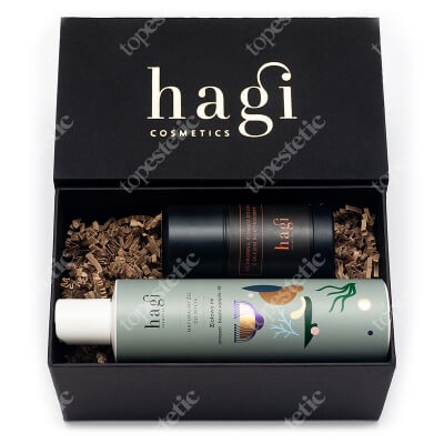 Hagi Ziołowo Mi ZESTAW Oczyszcza, łagodzi, regeneruje 300 ml + Ochronna pomada do ciała z olejem Rokitnikowym 75 ml
