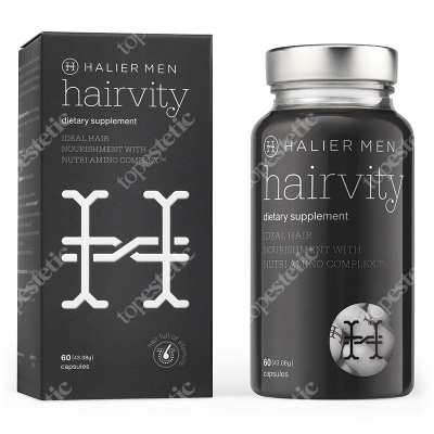 Halier Hairvity Dietary Supplement Men Suplement diety do włosów dla mężczyzn 60 kaps.
