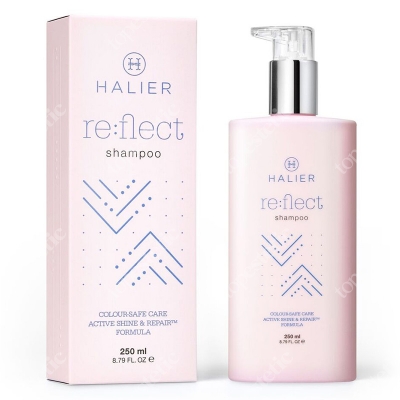 Halier Re:flect Shampoo Szampon przywracający blask i zdrowy wygląd włosom farbowanym 250 ml