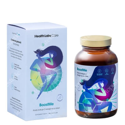 Health Labs Care BoostMe Więcej energii z żeń-szeniem syberyjskim i L-teaniną 120 kaps.