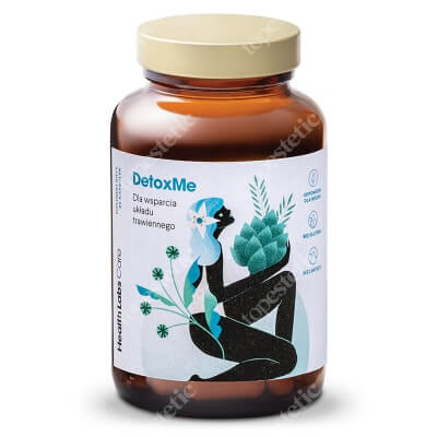 Health Labs Care DetoxMe Wsparcie układu trawiennego 90 kaps.