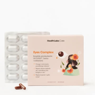 Health Labs Care Eyes Complex Kompleks antyoksydantów OCULOXIN luteina i zeaksantyna 60 kaps