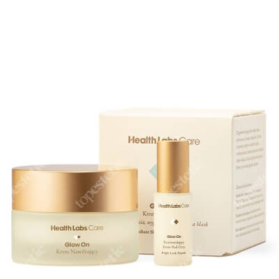 Health Labs Care Glow On Set ZESTAW Krem nawilżający 50 ml + Rozświetlający krem pod oczy 15 ml