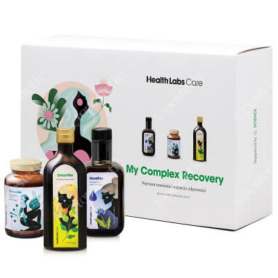 Health Labs Care My Complex Recovery ZESTAW Kondycja skóry 250 ml + Wsparcie odporności 250 ml + Poprawa trawienia 90 kaps.