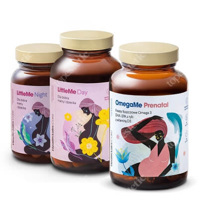 Health Labs Care My Pregnancy Care ZESTAW Omega 3 DHA i EPA z witaminą D3 60 kaps + Formuła wspierająca prawidłowy przebieg ciąży 150 kaps.