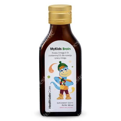 Health Labs Care MyKids Brain Dla prawidłowego rozwoju i pracy mózgu dziecka 100 ml