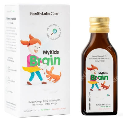 Health Labs Care MyKids Brain Dla prawidłowego rozwoju i pracy mózgu dziecka 100 ml