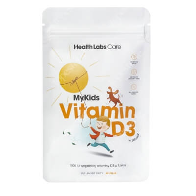 Health Labs Care MyKids Vitamin D3 Witamina D dla dzieci w formie wegańskich żelek 60 szt