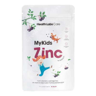 Health Labs Care MyKids Zinc Cynk dla dzieci w żelkach 60 szt